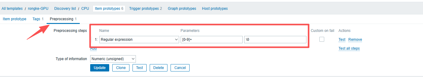 CPU温度监控项预处理